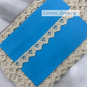 Мереживо в'язане (A009) 1.2 см,молочне