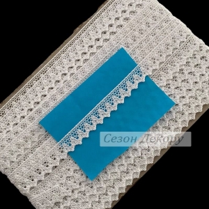 Мереживо в'язане 1.5 см (2774), біле