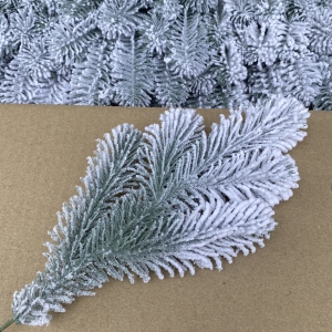 Гілочка ялинки-"Пятилапка", блакитна засніжена