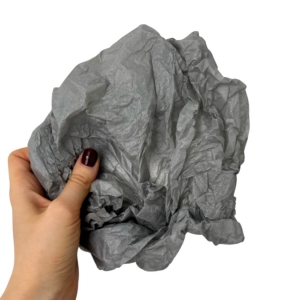 Тішʼю сіра #123