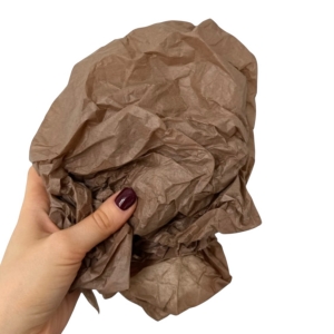 Тішʼю коричнева #154