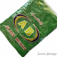 Бісер 12/0  зелений  (color 681 ) УПАКОВКА