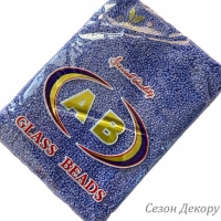 Бісер 12/0 синій  (color 696) УПАКОВКА