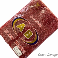 Бісер 12/0 бордовий  (color 105 ) УПАКОВКА