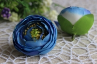 Бутон камелії 4 см, синій