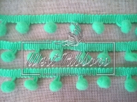 Велюр 2.5 см, серый МЕТР